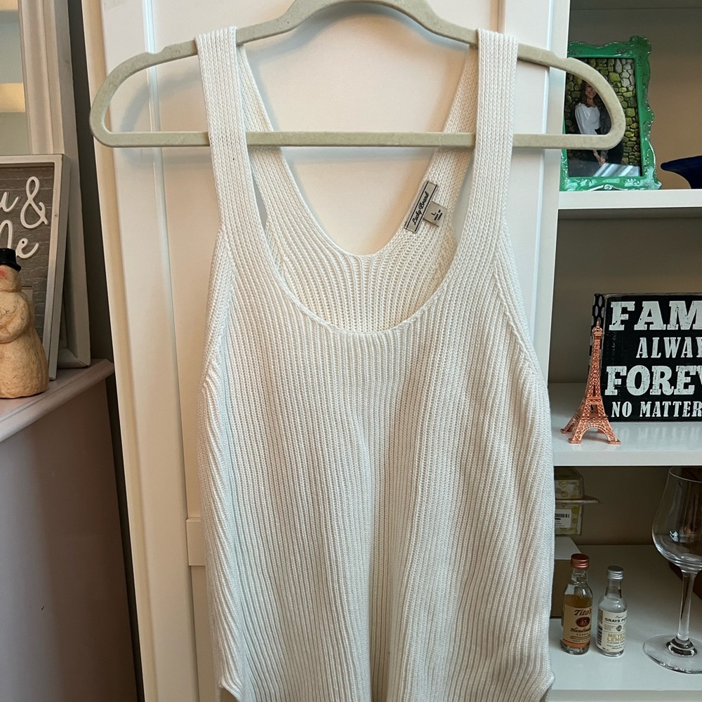 Lucky Brand Racerback Sweater Tank